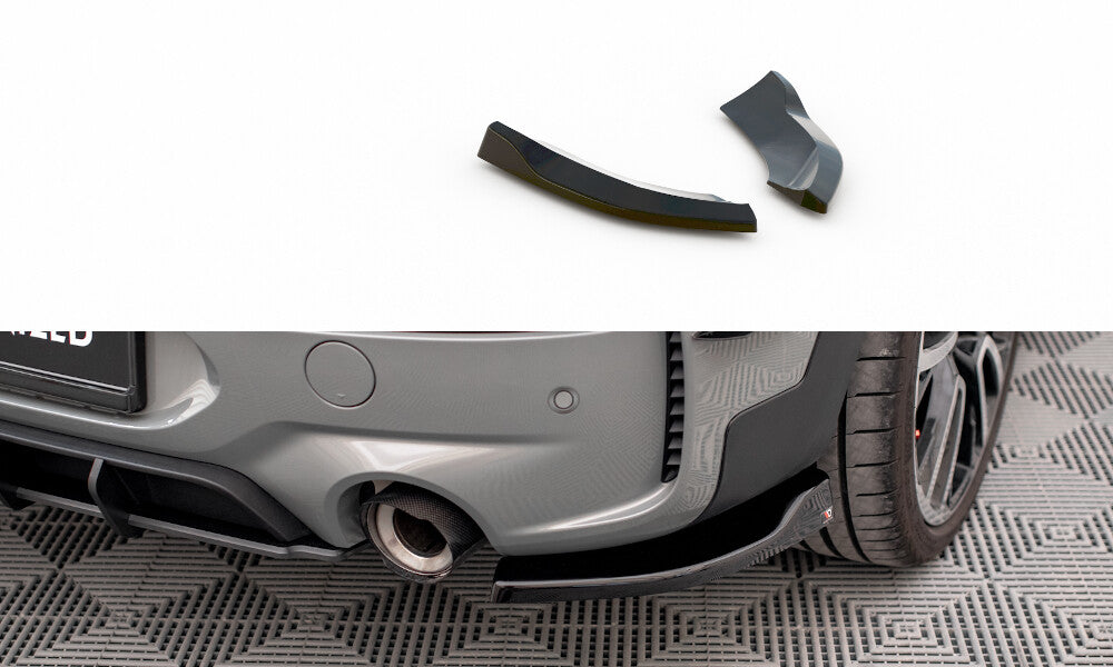 Diffusor Flaps V.2 passend für Mini Cooper Clubman John Cooper Works F54 FL schwarz Hochglanz