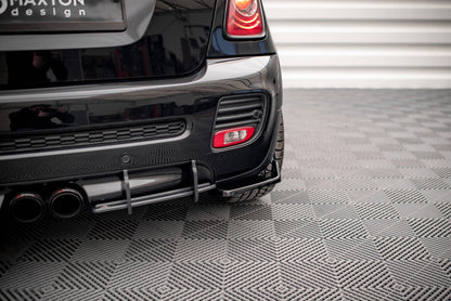 Diffusor Flaps V.2 passend für Mini Cooper John Cooper Works R56 schwarz Hochglanz