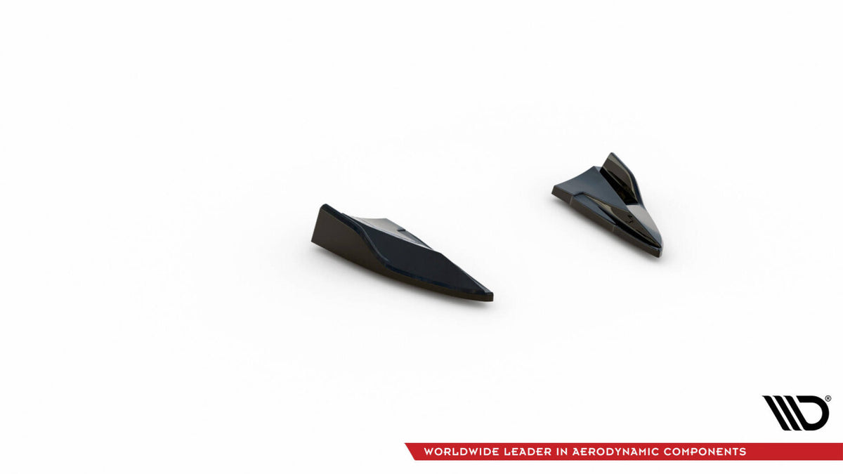 Diffusor Flaps V.2 passend für Porsche Macan Mk1 schwarz Hochglanz