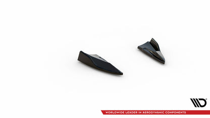 Diffusor Flaps V.2 passend für Porsche Macan Mk1 schwarz Hochglanz