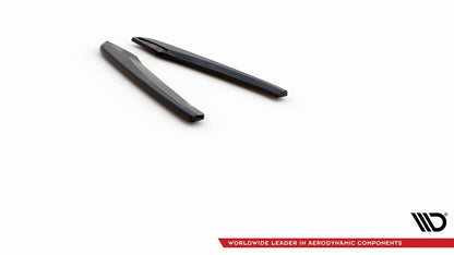 Diffusor Flaps V.2 passend für Seat Leon CUPRA Mk3 FL Sportstourer schwarz Hochglanz
