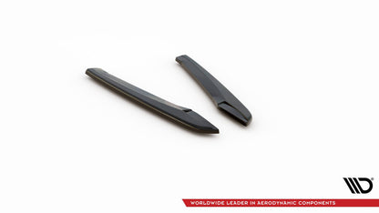 Diffusor Flaps V.2 passend für Seat Leon CUPRA Mk3 FL Sportstourer schwarz Hochglanz