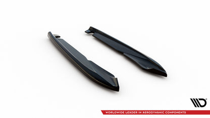 Diffusor Flaps V.2 passend für Seat Leon CUPRA Sportstourer Mk3 schwarz Hochglanz