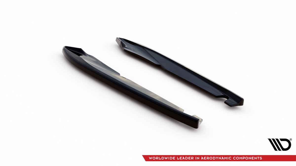 Diffusor Flaps V.2 passend für Seat Leon CUPRA Sportstourer Mk3 schwarz Hochglanz