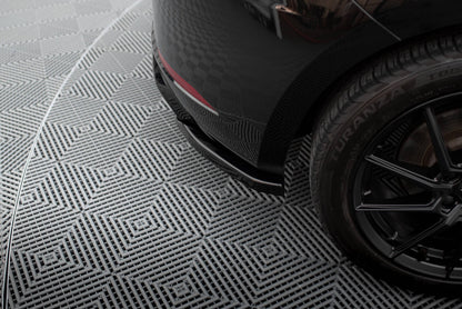 Diffusor Flaps V.2 passend für Seat Leon Hatchback Mk3 FL schwarz Hochglanz