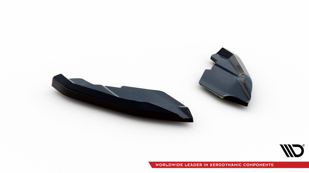 Diffusor Flaps V.2 passend für Seat Leon Hatchback Mk3 FL schwarz Hochglanz