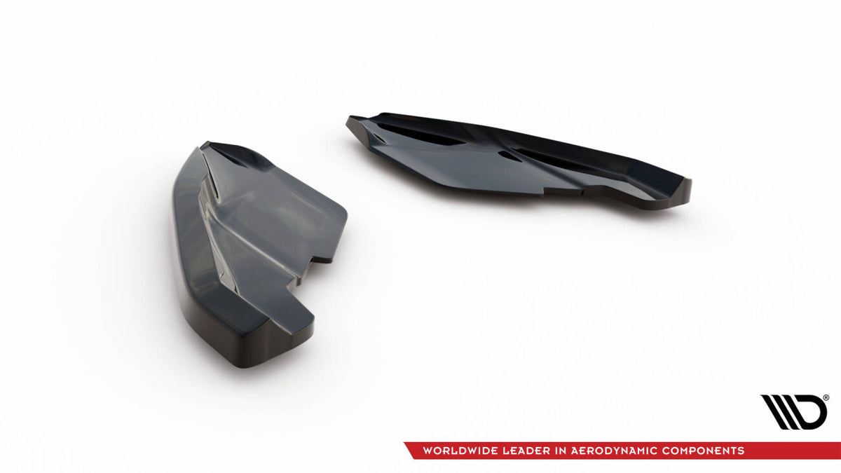 Diffusor Flaps V.2 passend für Seat Leon Hatchback Mk3 FL schwarz Hochglanz