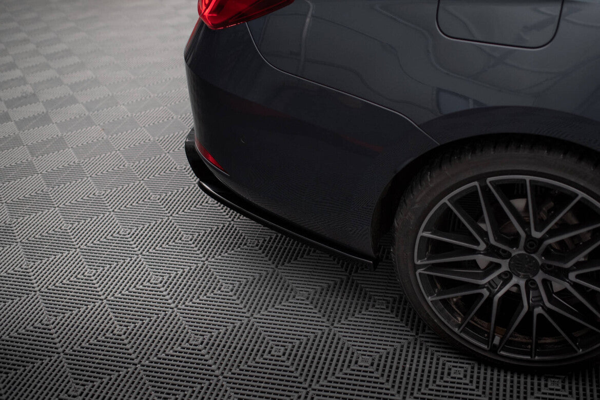 Diffusor Flaps V.2 passend für Seat Leon ST FR Mk4 schwarz Hochglanz
