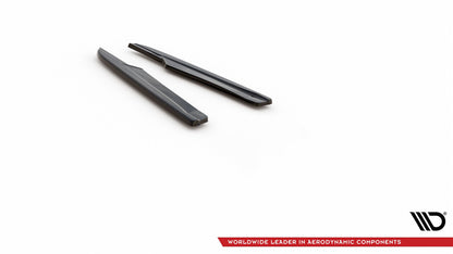 Diffusor Flaps V.2 passend für Skoda Octavia RS Mk3/Mk3 FL Hatchback/Kombi schwarz Hochglanz