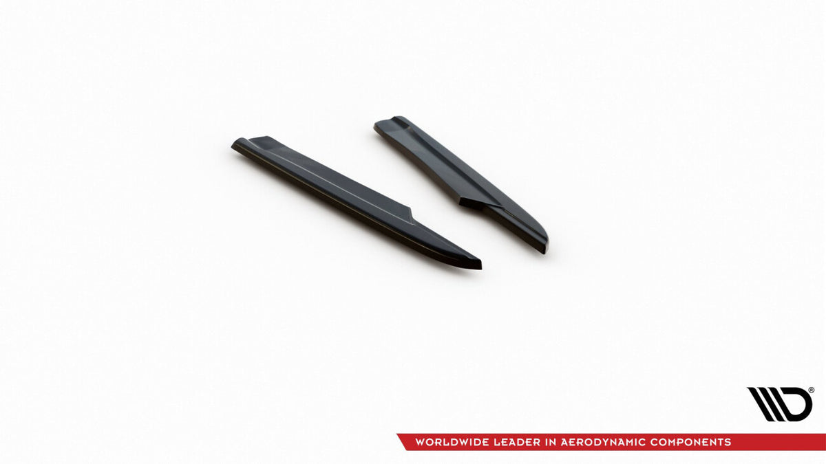 Diffusor Flaps V.2 passend für Skoda Octavia RS Mk3/Mk3 FL Hatchback/Kombi schwarz Hochglanz