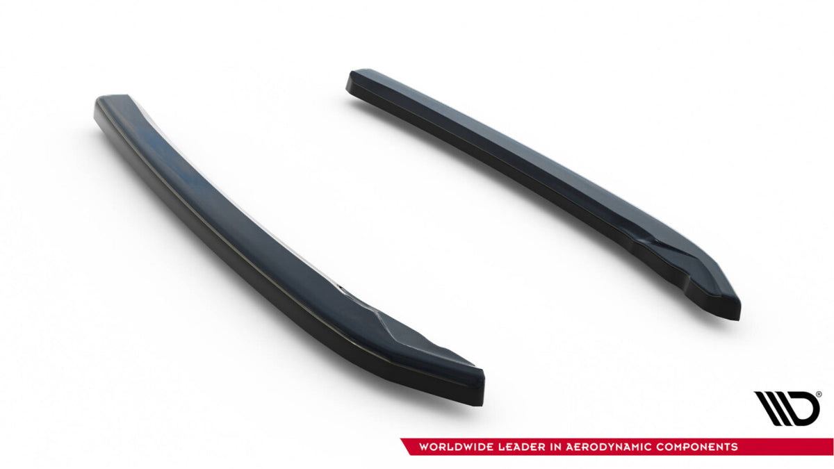 Diffusor Flaps V.2 passend für Skoda Superb Liftback / Combi Mk3 schwarz Hochglanz