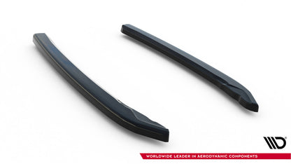 Diffusor Flaps V.2 passend für Skoda Superb Liftback / Combi Mk3 schwarz Hochglanz