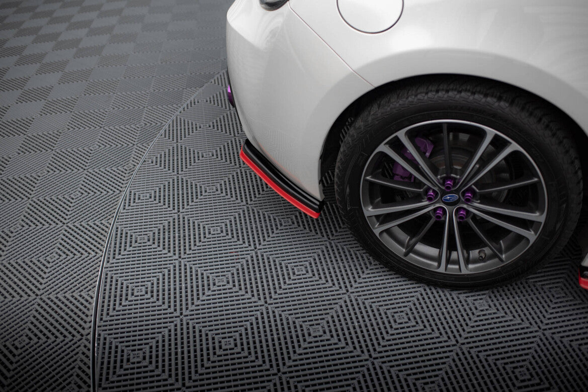Diffusor Flaps V.2 passend für Subaru BRZ Mk1 / Mk1 FL schwarz Hochglanz