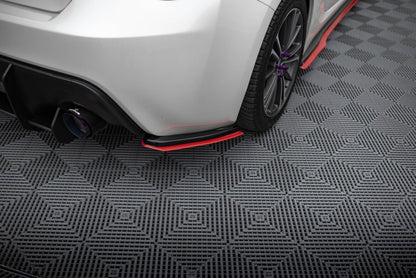 Diffusor Flaps V.2 passend für Subaru BRZ Mk1 / Mk1 FL schwarz Hochglanz