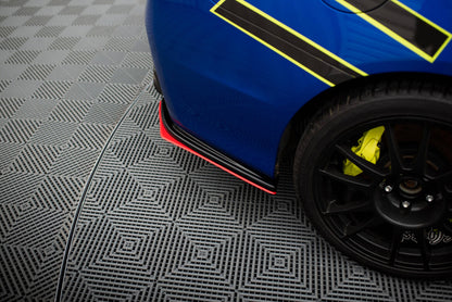 Diffusor Flaps V.2 passend für Subaru WRX STI schwarz Hochglanz