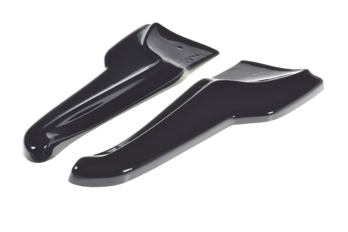 Diffusor Flaps V.2 passend für Tesla MODEL X schwarz Hochglanz