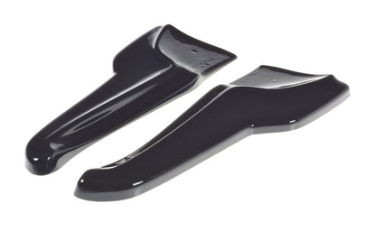 Diffusor Flaps V.2 passend für Tesla MODEL X schwarz Hochglanz