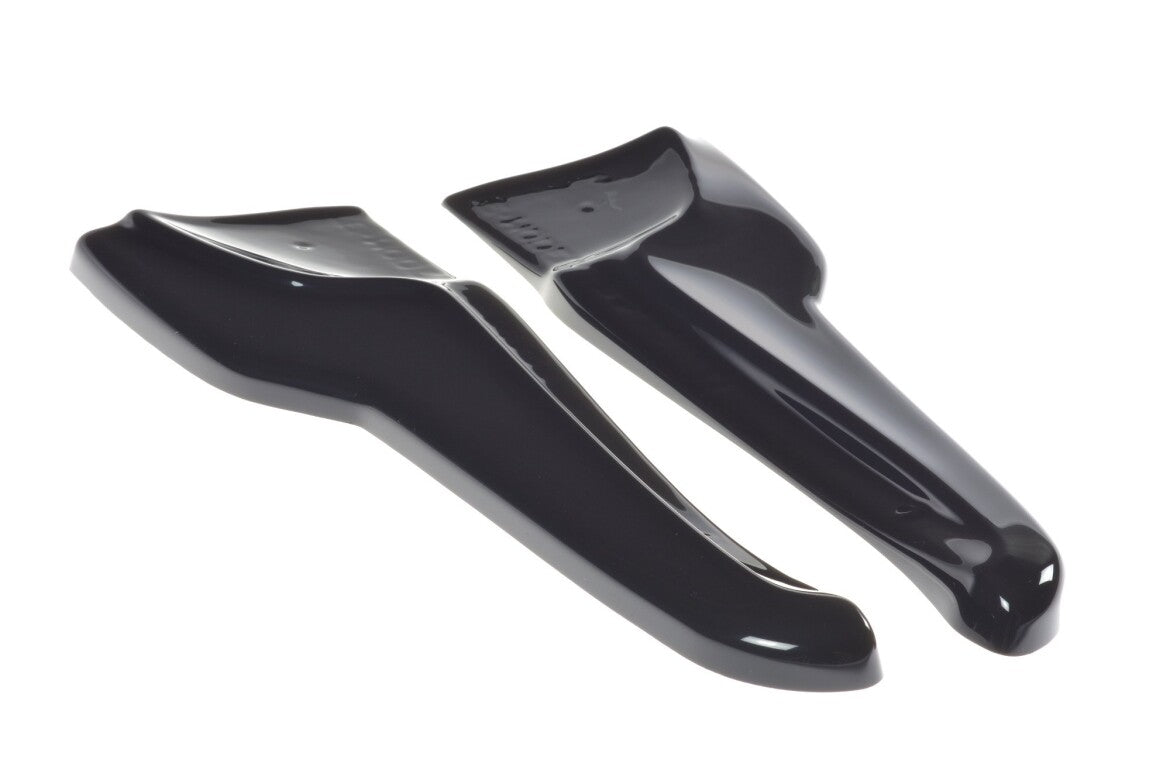 Diffusor Flaps V.2 passend für Tesla MODEL X schwarz Hochglanz