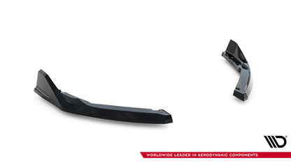 Diffusor Flaps V.2 passend für Toyota GR Corolla Mk12 schwarz Hochglanz