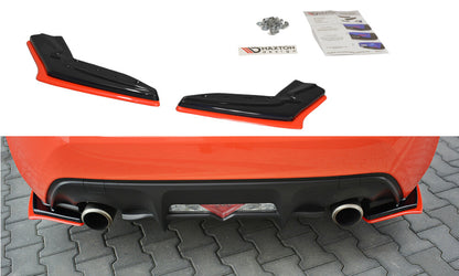 Diffusor Flaps V.2 passend für Toyota GT86 FL schwarz Hochglanz
