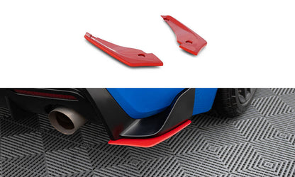 Diffusor Flaps V.2 passend für Toyota Supra Mk5 schwarz Hochglanz