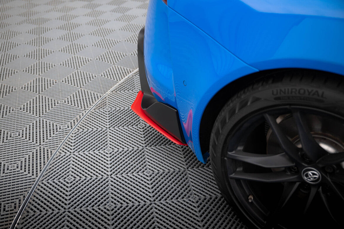 Diffusor Flaps V.2 passend für Toyota Supra Mk5 schwarz Hochglanz