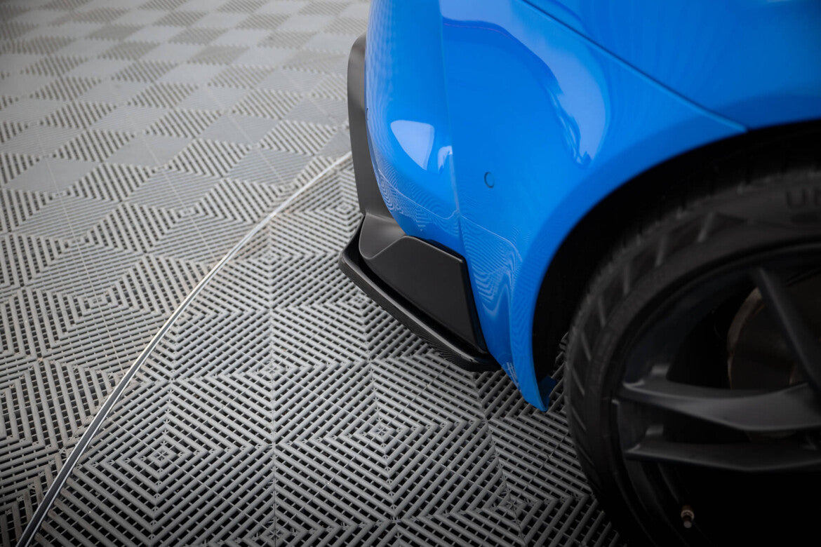 Diffusor Flaps V.2 passend für Toyota Supra Mk5 schwarz Hochglanz