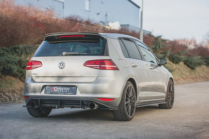 Diffusor Flaps V.2 passend für VW Golf 7 GTI schwarz Hochglanz
