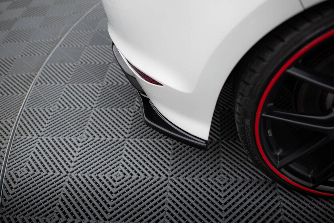 Diffusor Flaps V.2 passend für VW Golf 7 R schwarz Hochglanz