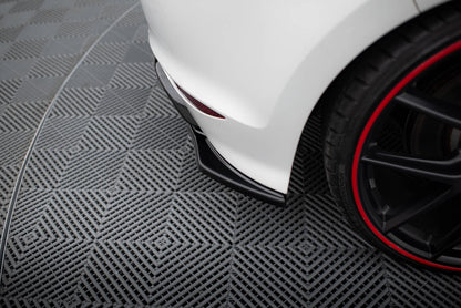 Diffusor Flaps V.2 passend für VW Golf 7 R schwarz Hochglanz