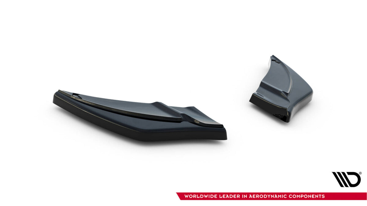 Diffusor Flaps V.2 passend für VW Golf 7 R schwarz Hochglanz