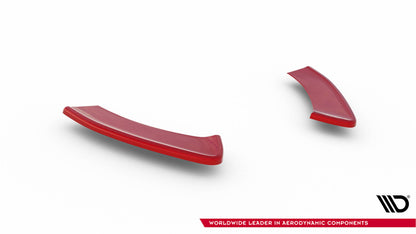 Diffusor Flaps V.2 passend für VW Golf GTI Mk7 FL schwarz Hochglanz
