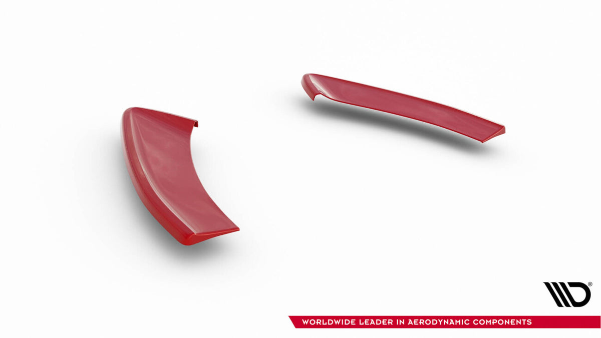 Diffusor Flaps V.2 passend für VW Golf GTI Mk7 FL schwarz Hochglanz