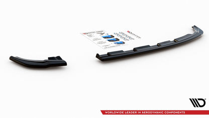 Diffusor Flaps V.2 passend für VW Polo GTI / R-line Mk6 schwarz Hochglanz