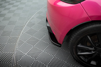 Diffusor Flaps V.2 passend für VW Scirocco Mk3 schwarz Hochglanz