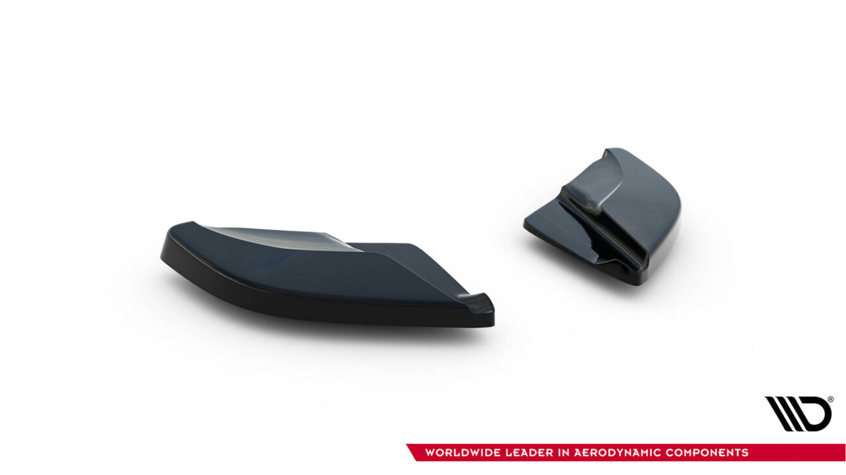 Diffusor Flaps V.2 passend für VW Scirocco Mk3 schwarz Hochglanz