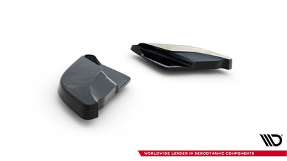 Diffusor Flaps V.2 passend für VW Scirocco Mk3 schwarz Hochglanz