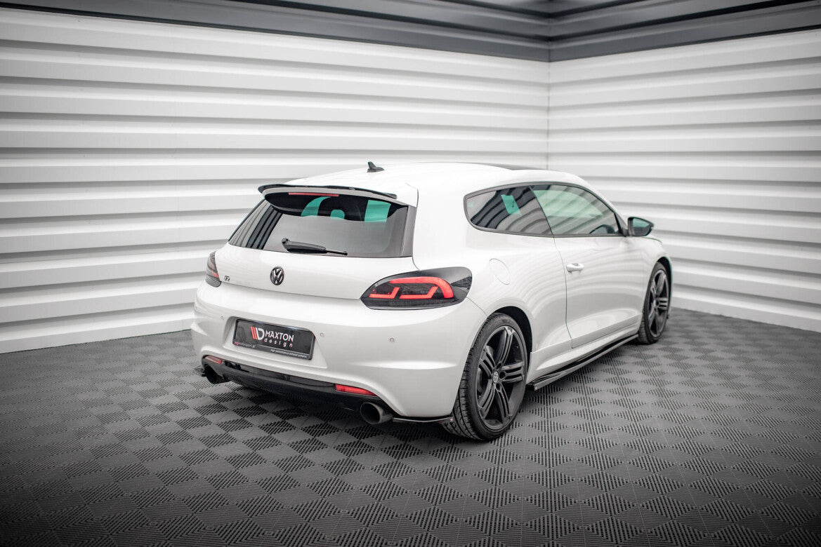Diffusor Flaps V.2 passend für VW Scirocco R Mk3 schwarz Hochglanz