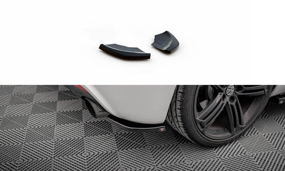 Diffusor Flaps V.2 passend für VW Scirocco R Mk3 schwarz Hochglanz
