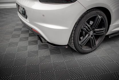 Diffusor Flaps V.2 passend für VW Scirocco R Mk3 schwarz Hochglanz