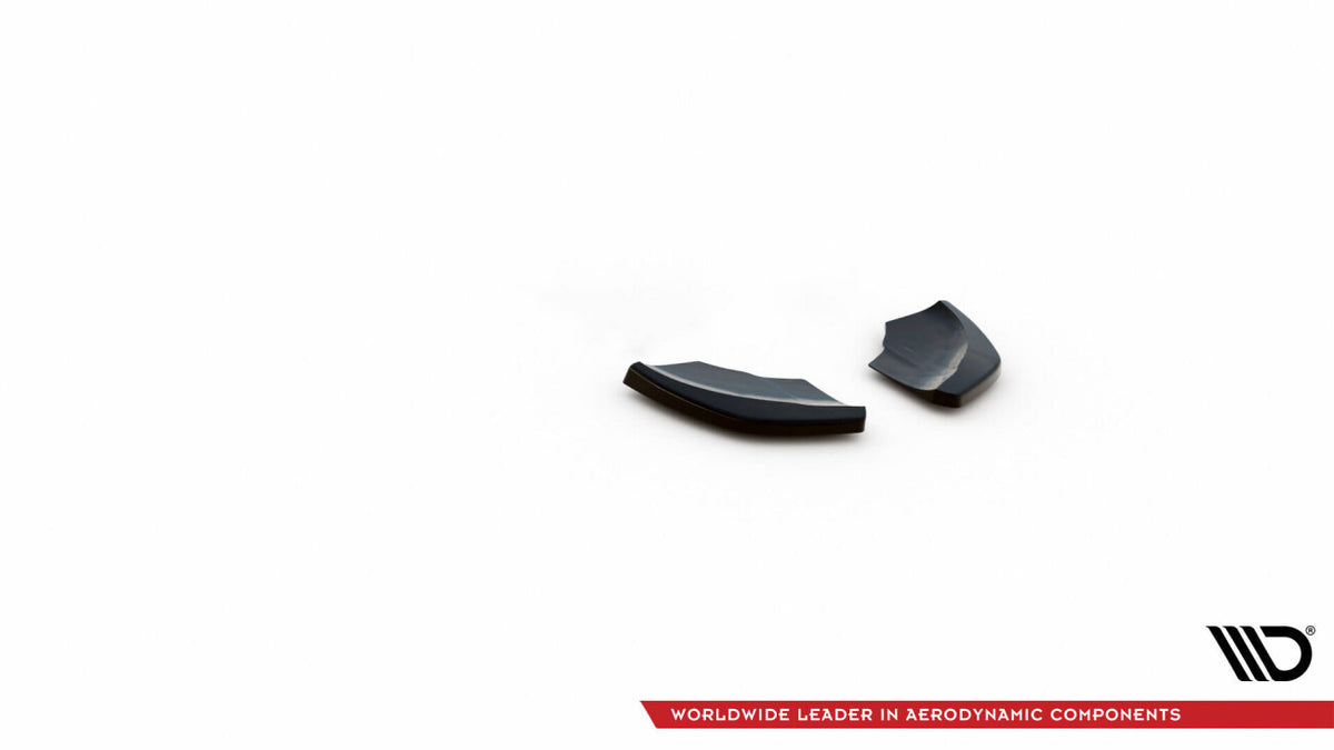 Diffusor Flaps V.2 passend für VW Scirocco R Mk3 schwarz Hochglanz