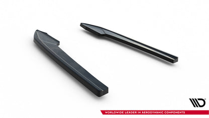 Diffusor Flaps V.3 passend für Audi A4 S-line B9 schwarz Hochglanz