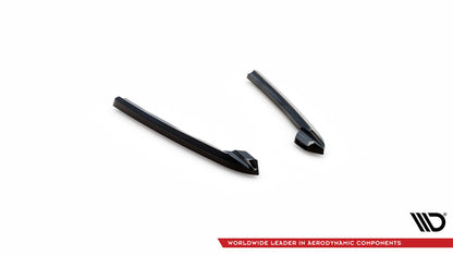 Diffusor Flaps V.3 passend für Audi A6 Avant / Limousine C7 schwarz Hochglanz