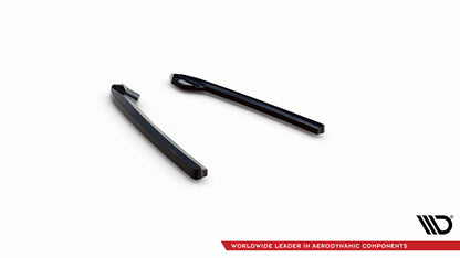 Diffusor Flaps V.3 passend für Audi A6 Avant / Limousine C7 schwarz Hochglanz