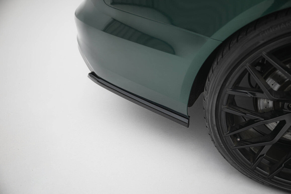 Diffusor Flaps V.3 passend für Audi A6 S-line Avant C7 schwarz Hochglanz