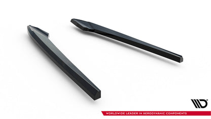 Diffusor Flaps V.3 passend für Audi A6 S-line Avant C7 schwarz Hochglanz
