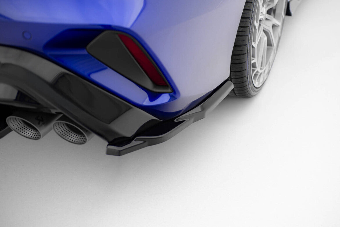 Diffusor Flaps V.3 passend für Audi S3 Limousine 8Y FL schwarz Hochglanz