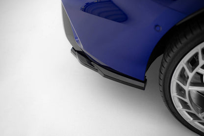 Diffusor Flaps V.3 passend für Audi S3 Limousine 8Y FL schwarz Hochglanz