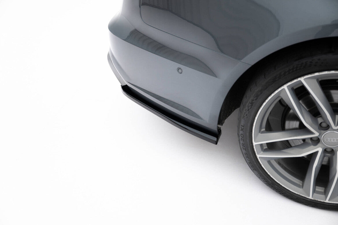 Diffusor Flaps V.3 passend für Audi S6 / A6 S-Line / A6 C7 FL schwarz Hochglanz
