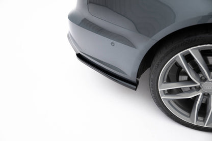 Diffusor Flaps V.3 passend für Audi S6 / A6 S-Line / A6 C7 FL schwarz Hochglanz